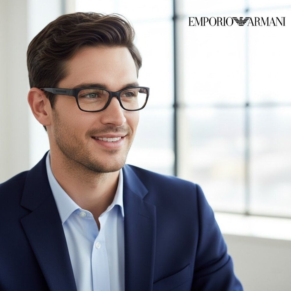 Emporio Armani EA 3004 Men's 5049 Optical/Prescription Eyeglasses Frame